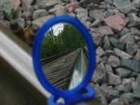 Reflection in focus.
