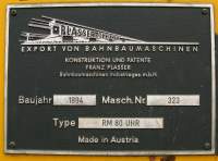  RM 80 UHR-323
